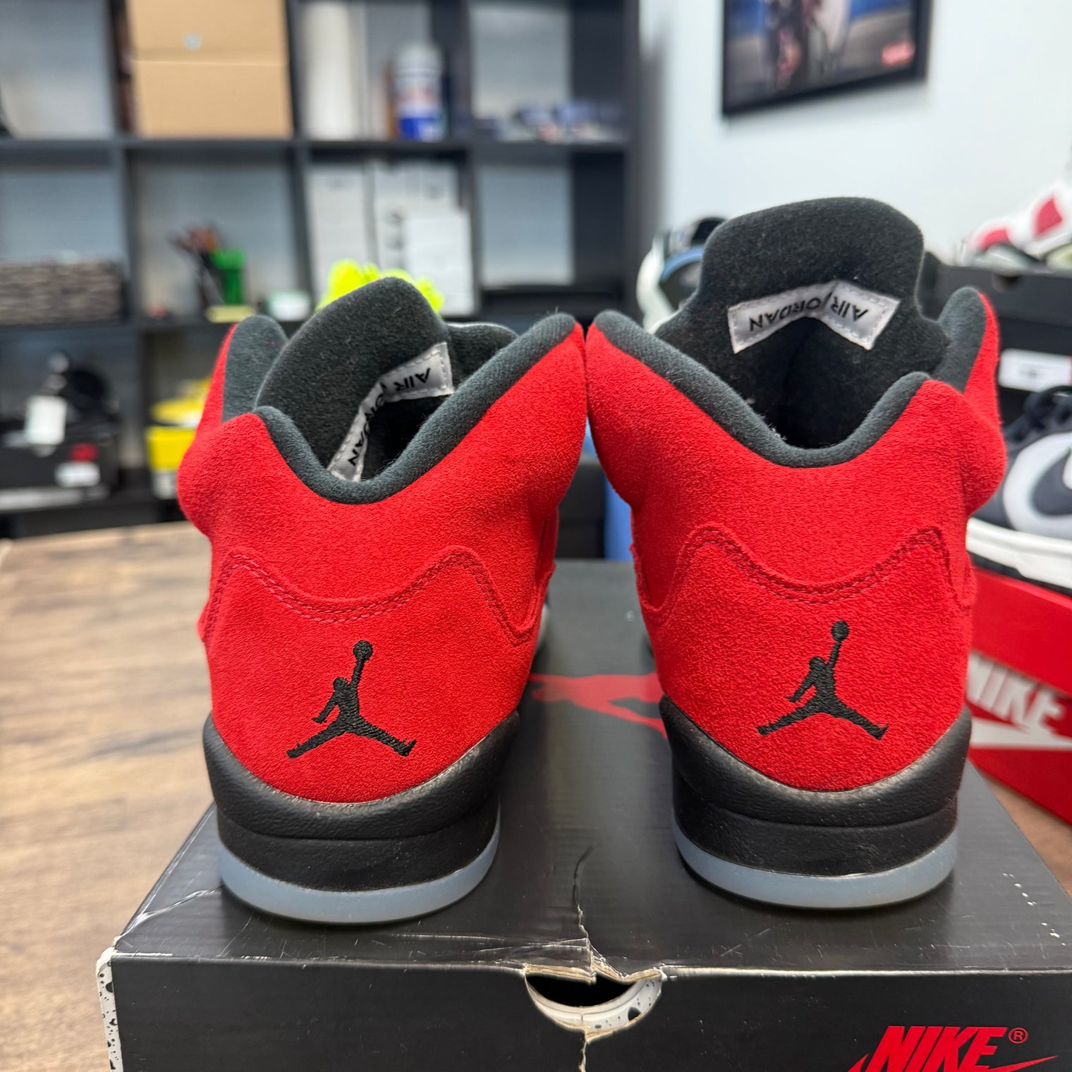 Raging Bull Jordan 5 (GS) (Lightly Worn)