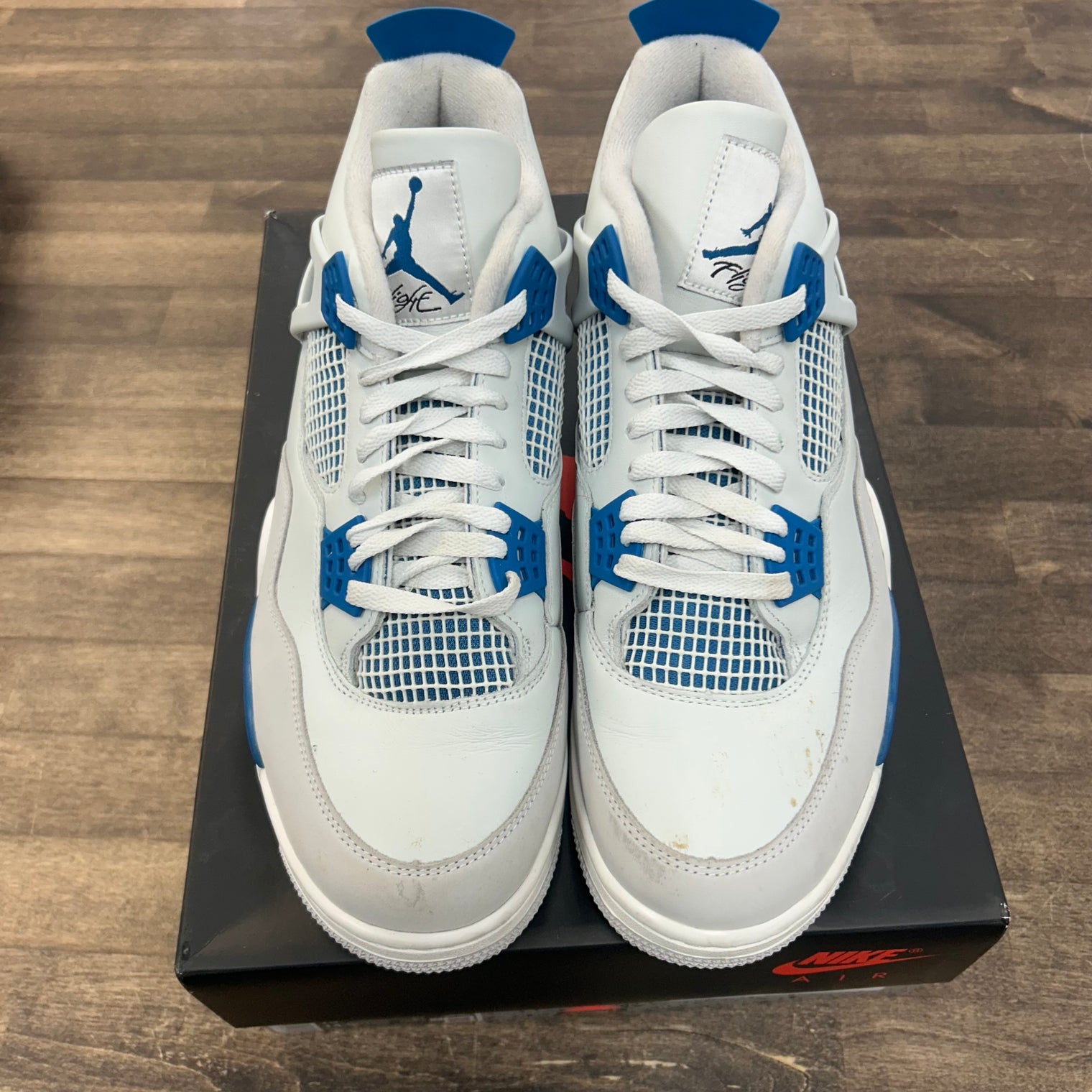 Military Blue Jordan 4 Retro (2024) (USED)