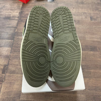 Travis Scott Medium Olive Jordan 1 Low OG SP (USED)
