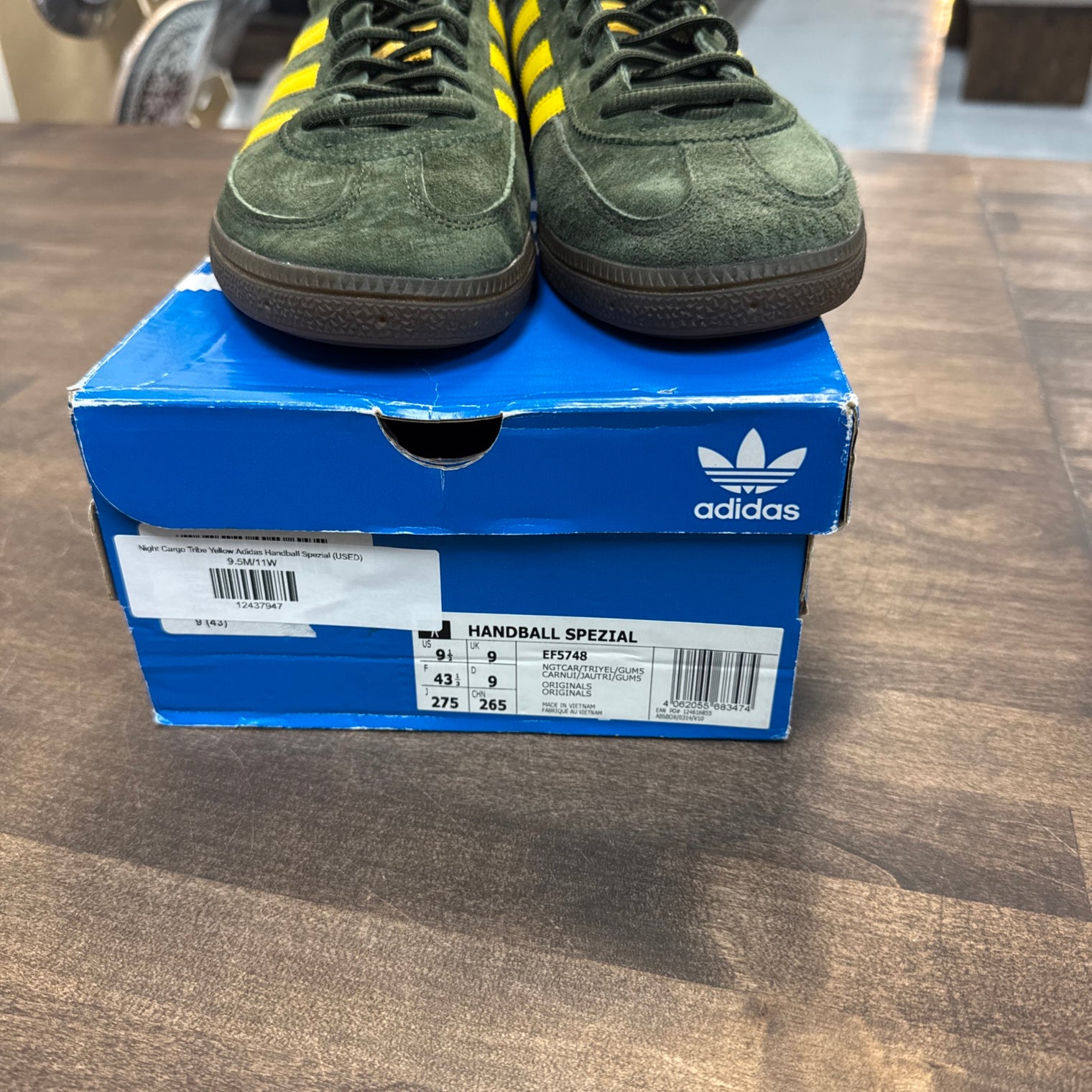Night Cargo Tribe Yellow Adidas Handball Spezial (USED)