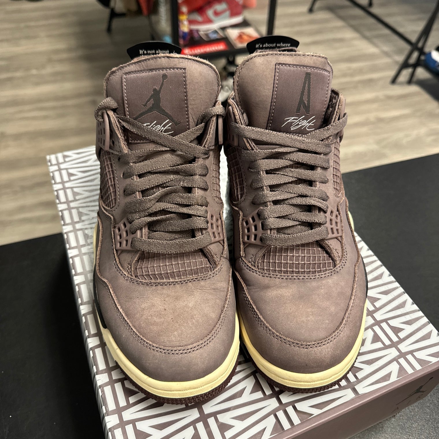 Violet Ore A Ma Maniere Jordan 4 (USED)