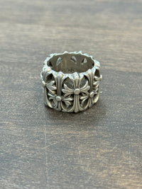 Size 9 | Chrome Hearts Cemetery Cross Ring (USED)