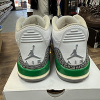 Lucky Green Jordan 3 Retro (W) (USED, no insoles)