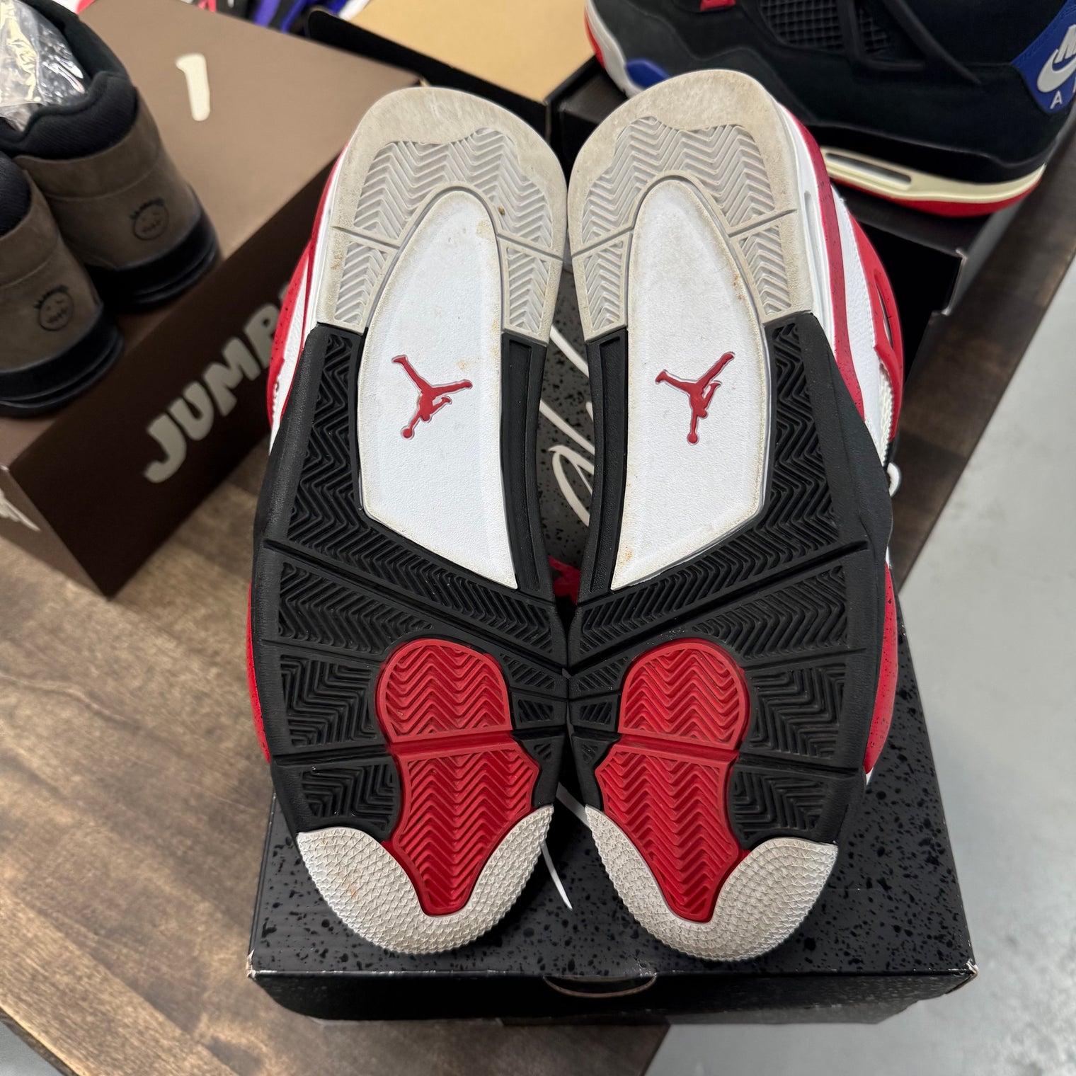 Red Cement Jordan 4 Retro (USED)