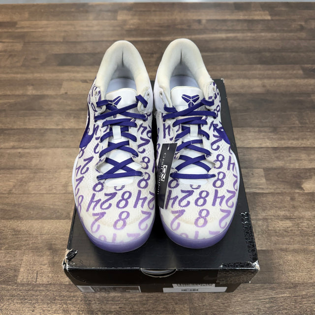Court Purple Kobe 8 Protro (USED, Replacement Box)