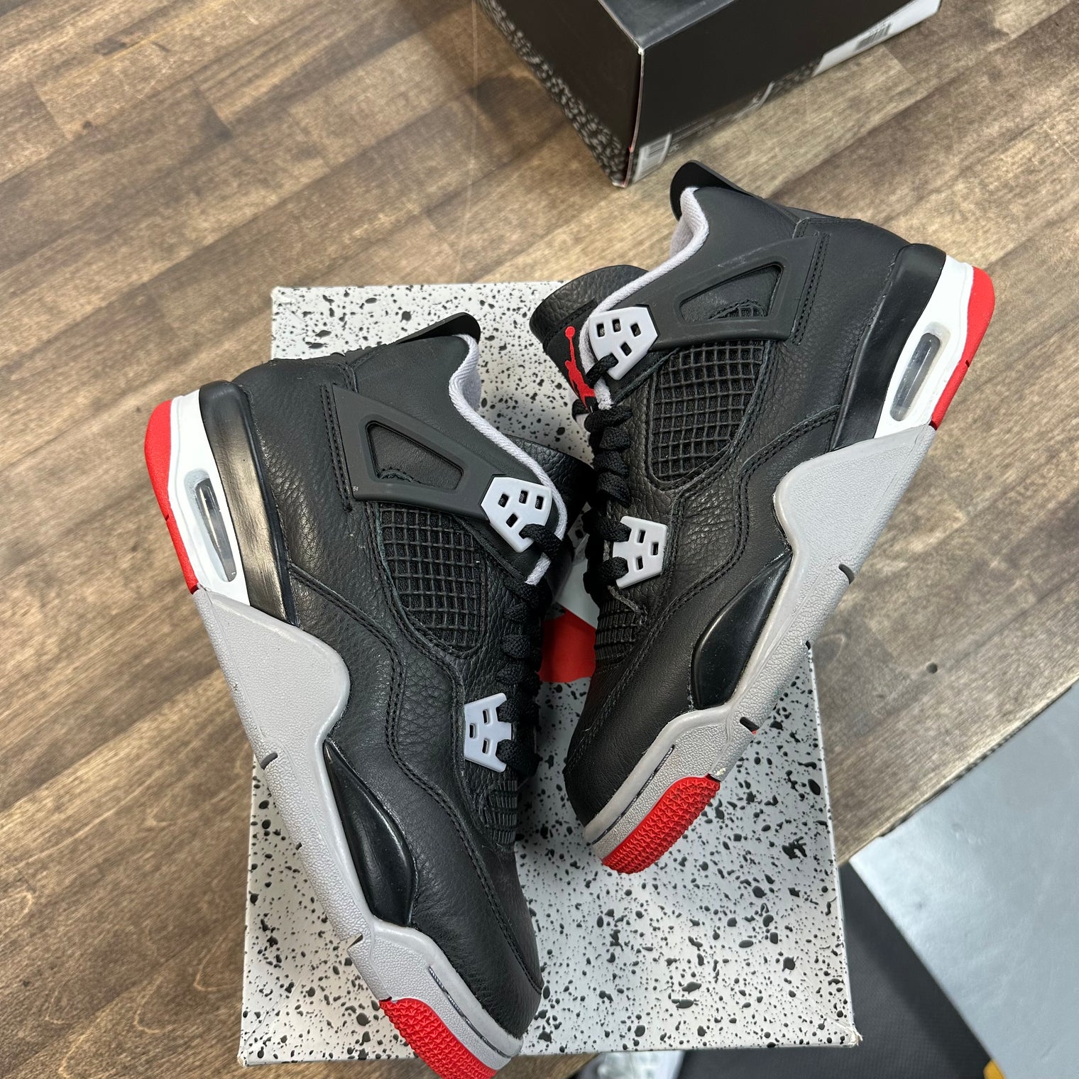 Bred Reimagined Jordan 4 Retro (GS) (USED)