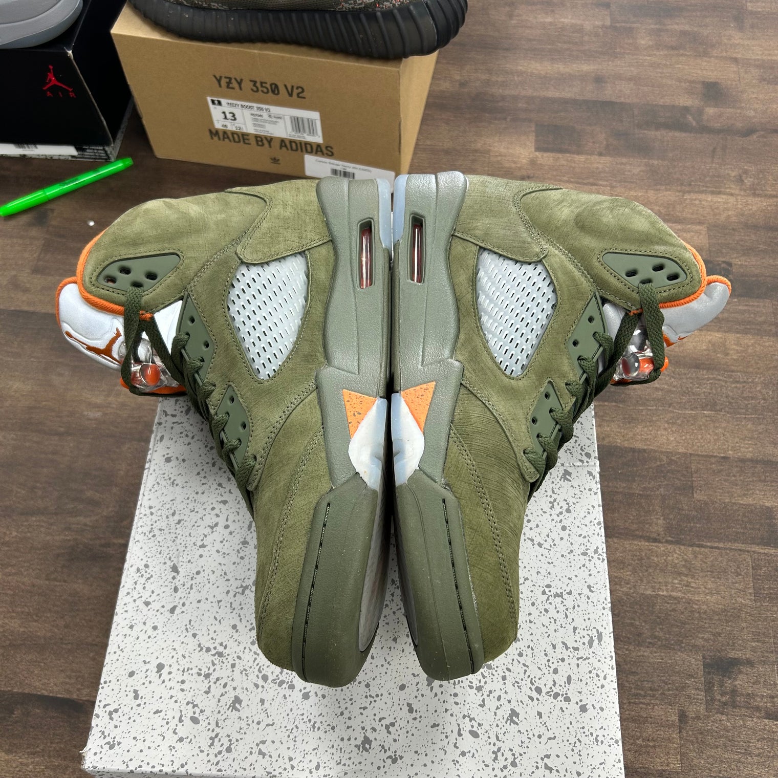Olive Jordan 5 Retro (2024) (USED)
