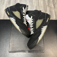 Black Metallic Jordan 5 (USED)