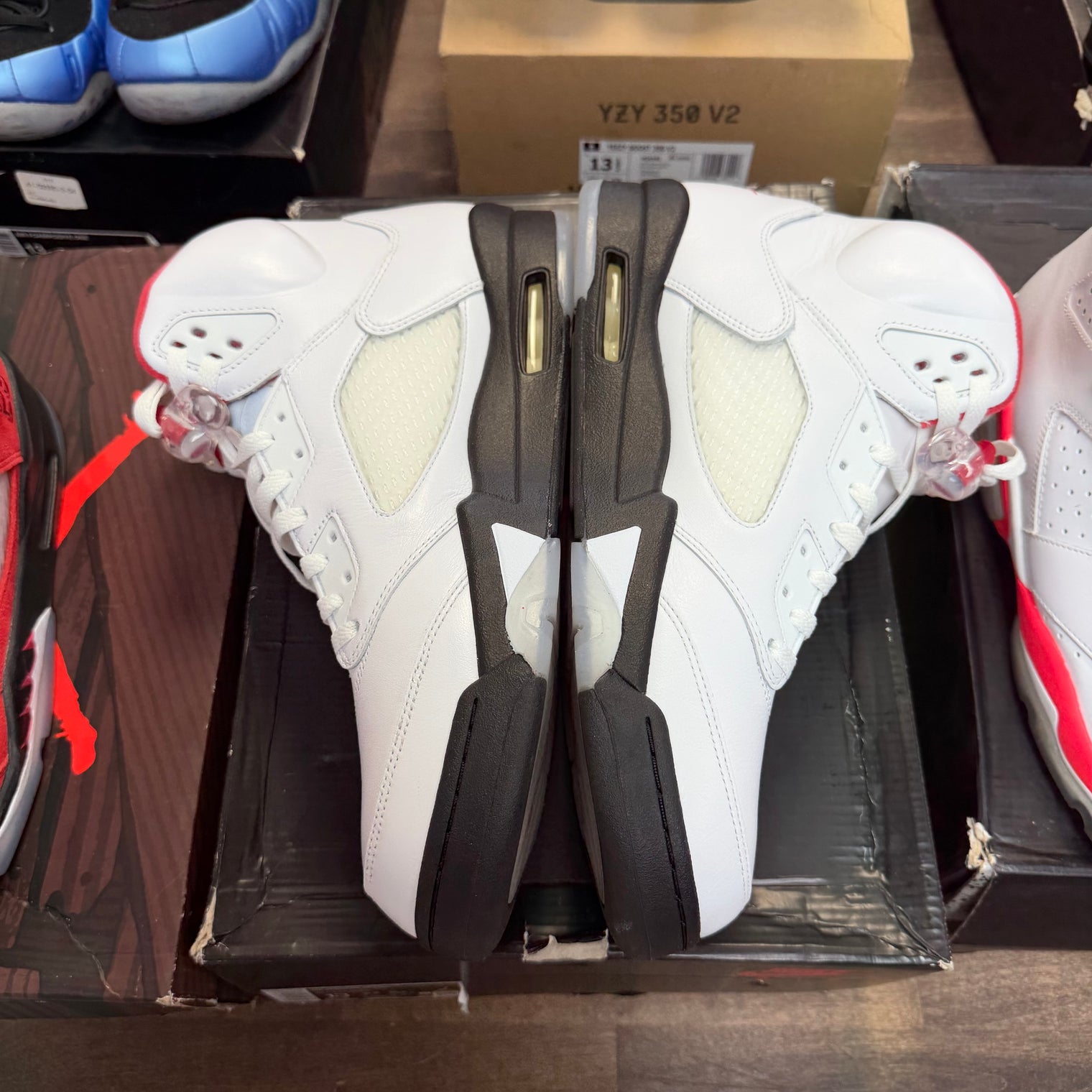 Fire Red Silver Tongue Jordan 5 Retro (2020) (USED)