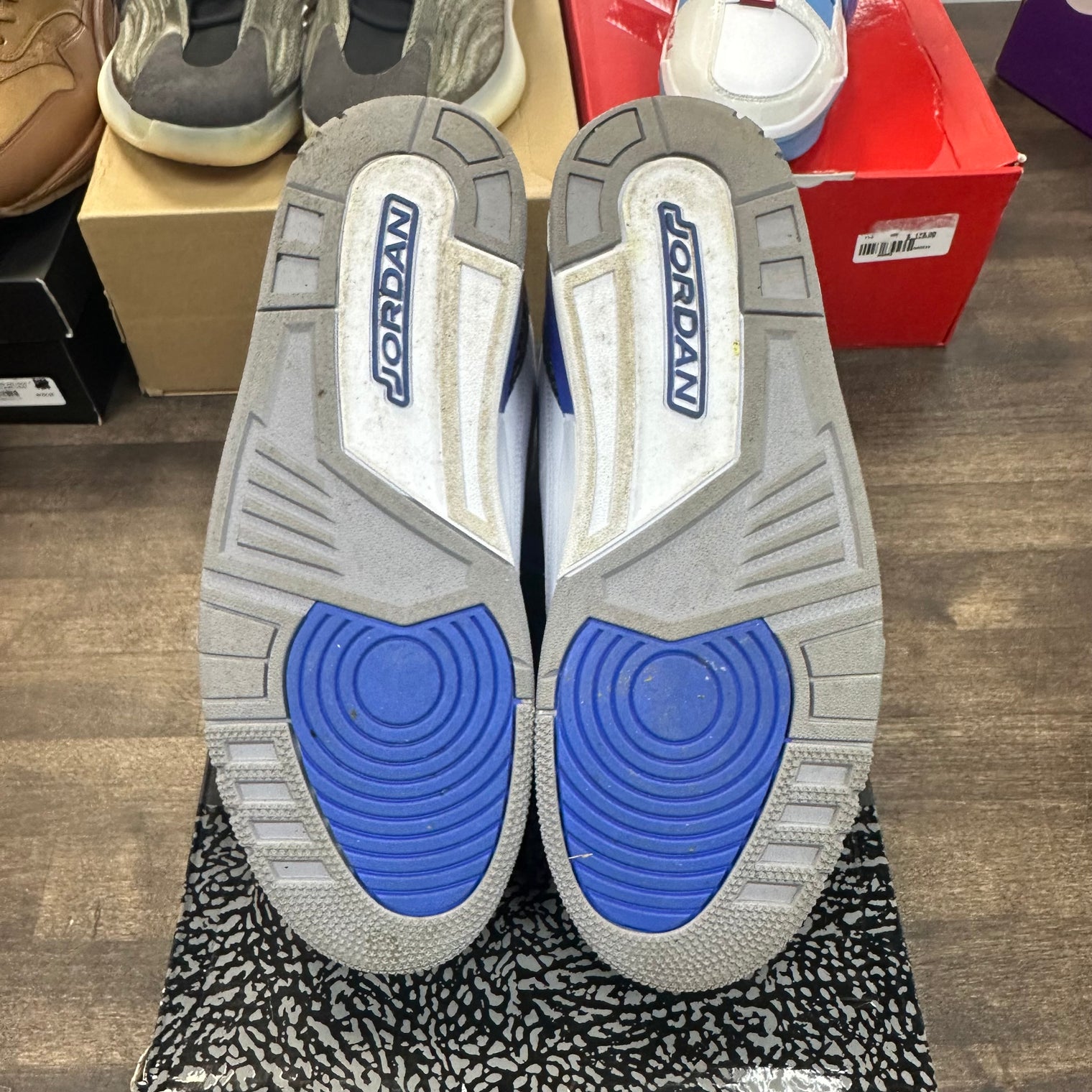 Racer Blue Jordan 3 (USED)