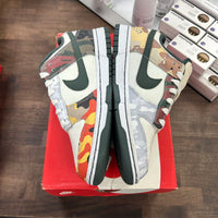 Sail Multi-Camo Nike Dunk Low SE (USED, Replacement Box)