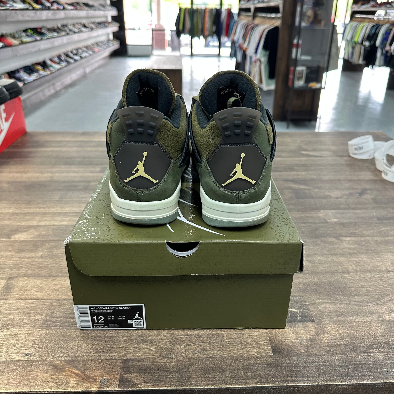 Air Jordan 4 Retro Craft Olive (Used)