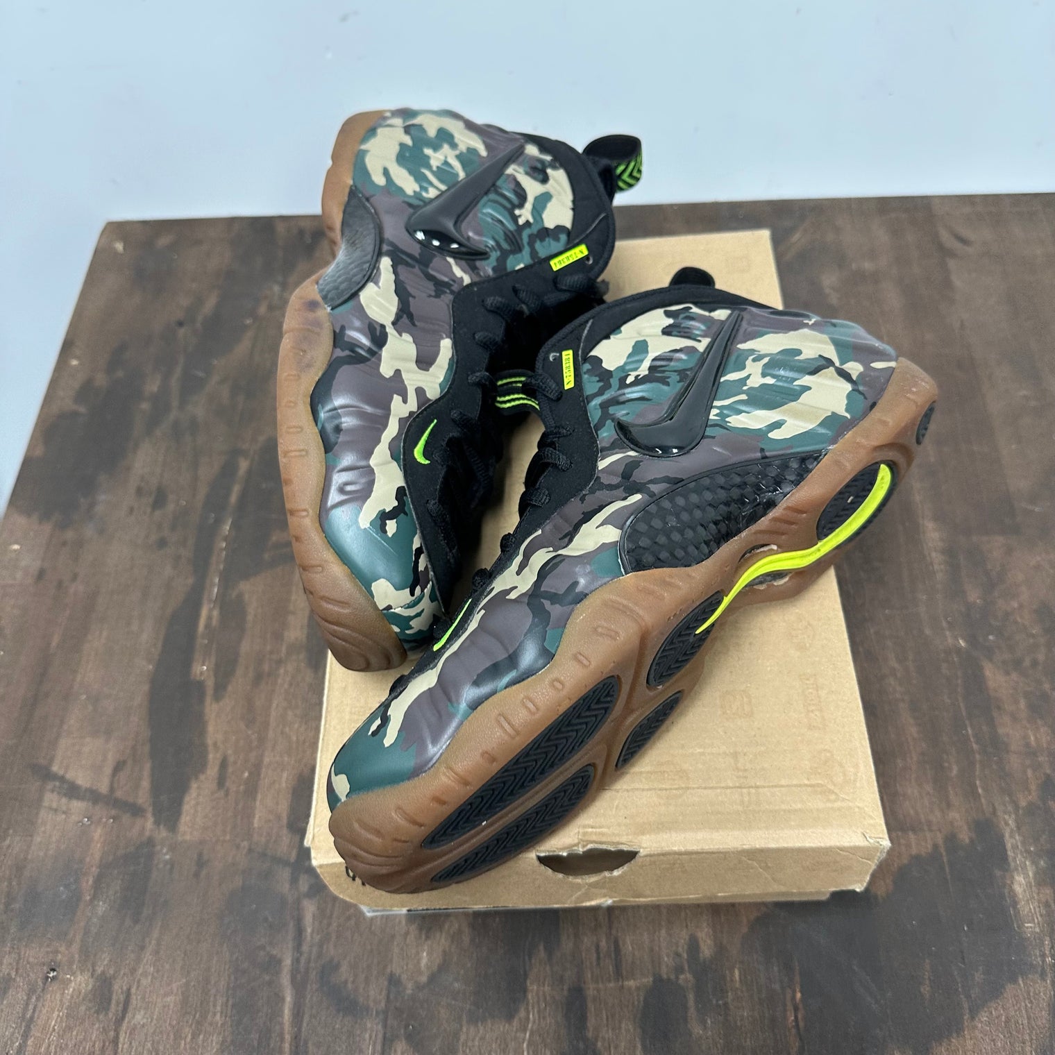 Army Camo Foamposite Pro (USED)