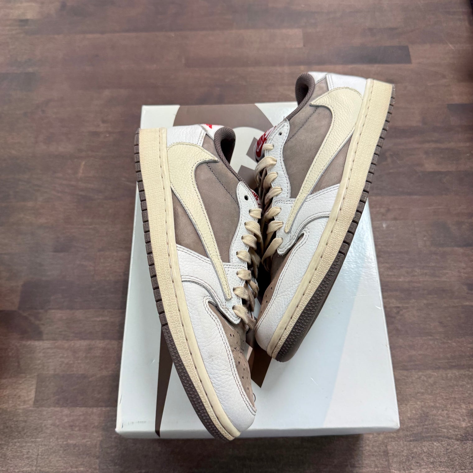 Travis Scott Reverse Mocha Jordan 1 Retro Low OG SP (Used)