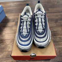 Metallic Silver Chlorine Blue Air Max 97 (USED)