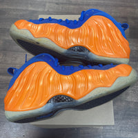 Knicks Nike Foamposite One (USED,No Box)