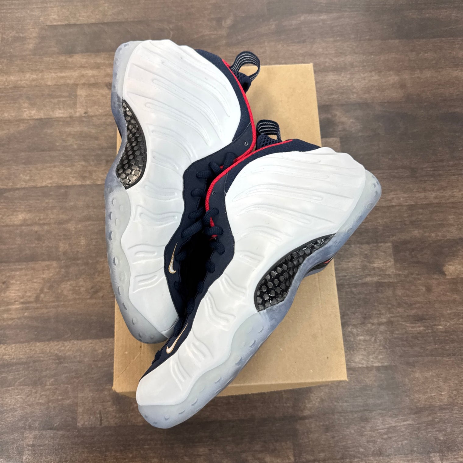 Olympic Foamposite One (USED,No Box)