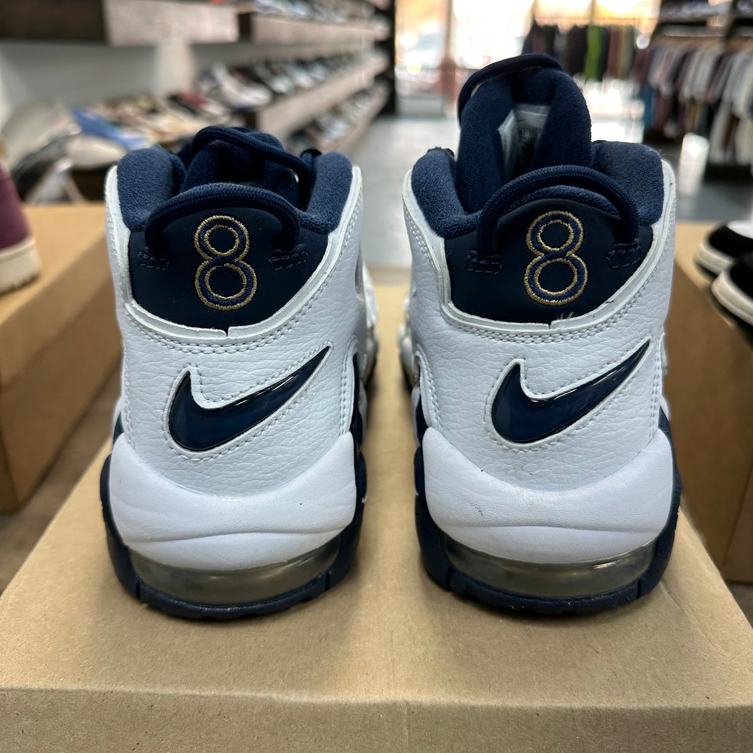 Olympic Nike Air More Uptempo (2020) (GS) (Lightly Worn, No Box)