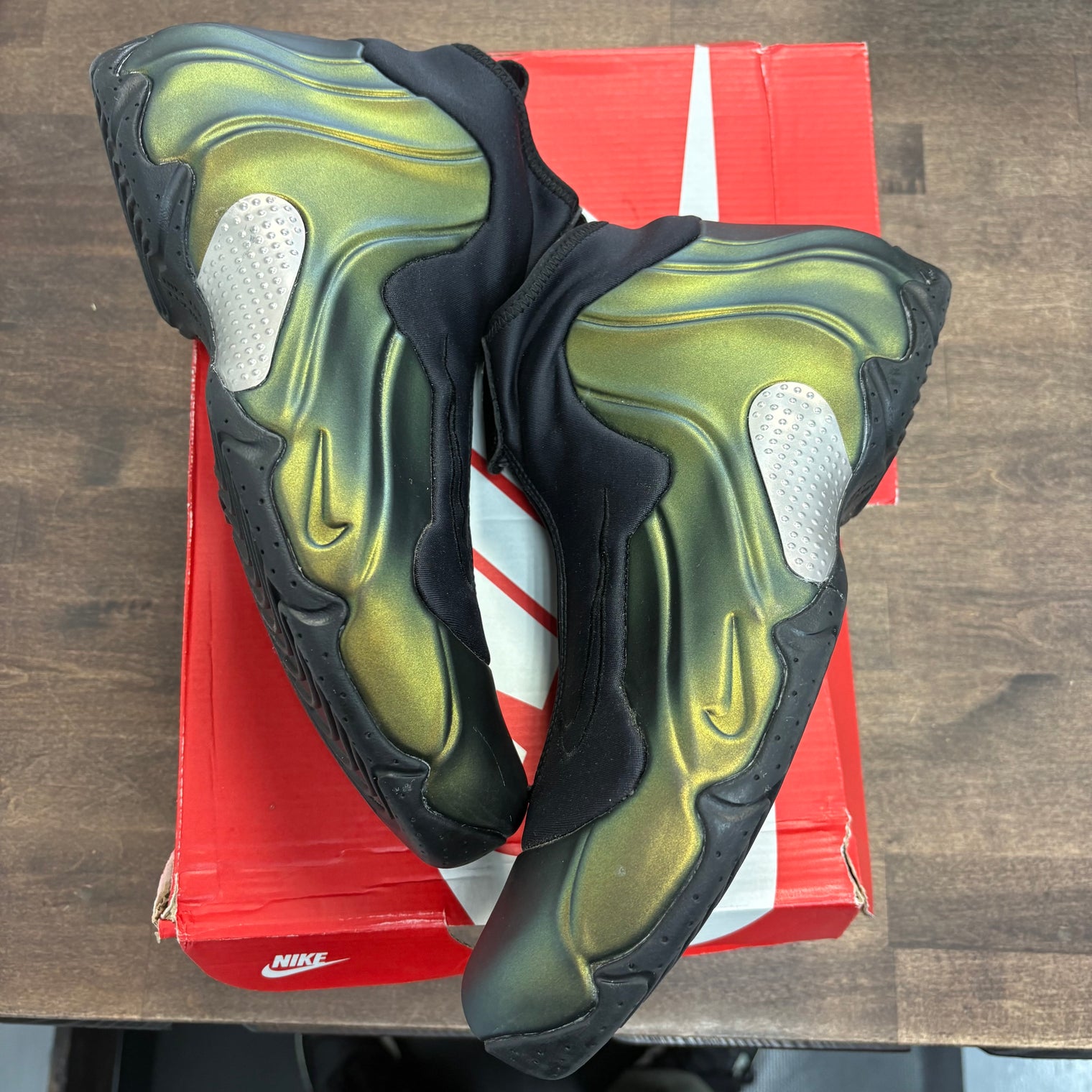 Metallic Gold Air Flightposite (USED)