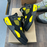 Yellow Thunder Jordan 4 (GS) (USED, No Box)