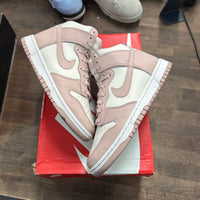 Pink Oxford Nike Dunk High (Women's) (USED)