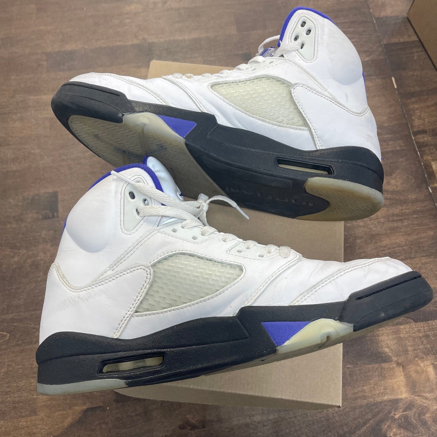 Dark Iris Jordan 5 (USED, No Box)