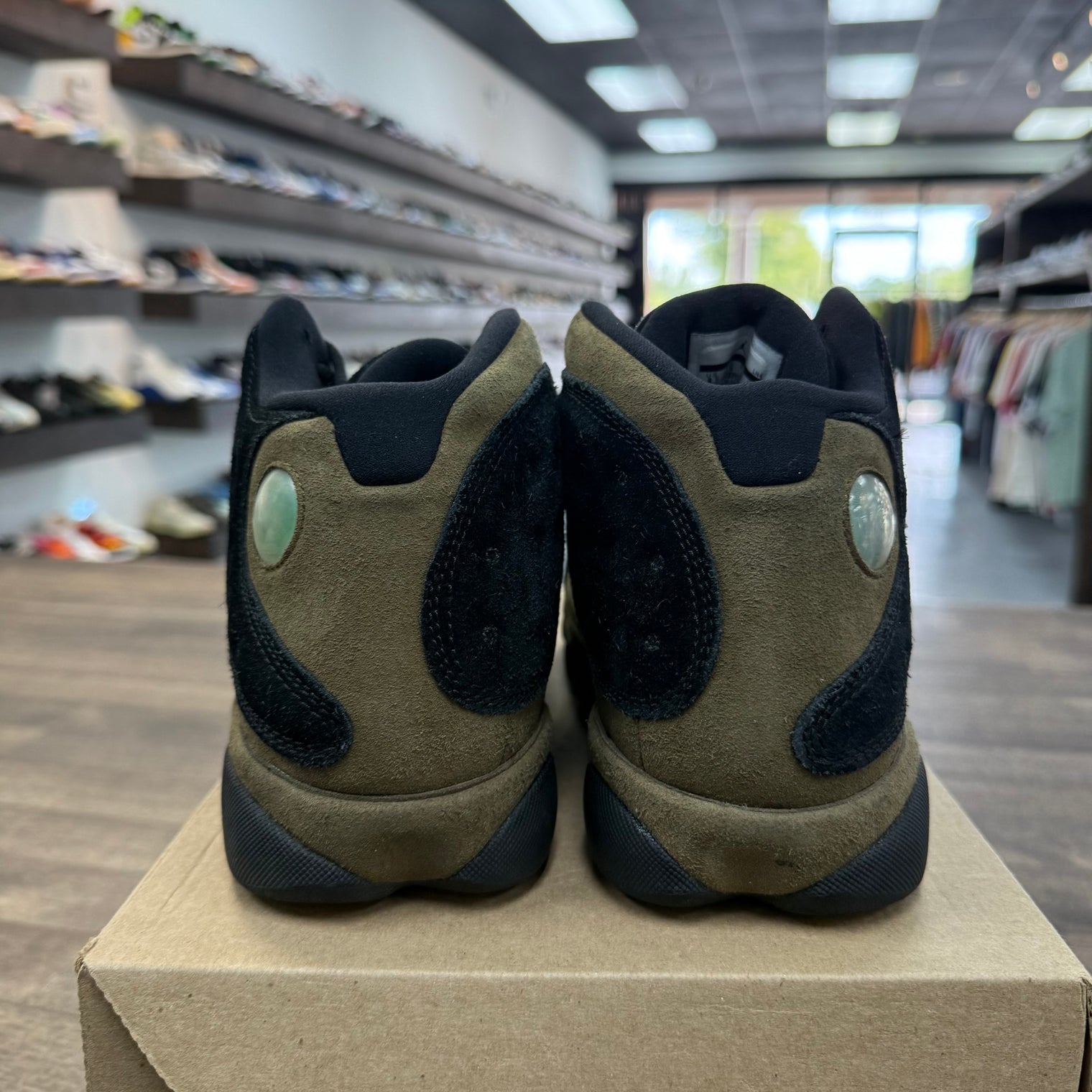 Olive Jordan 13 Retro (USED, No Box)