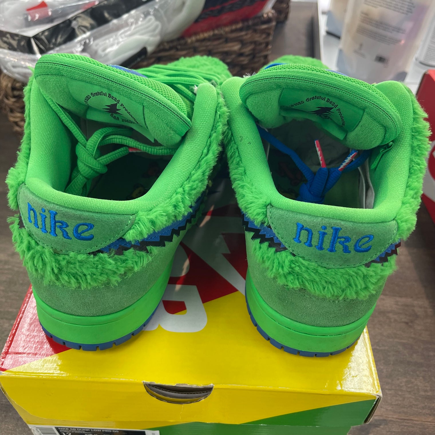 Grateful Dead Bears Green Nike SB Dunk Low (USED)