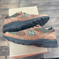 Aime Leon Brown Green Beef & Broccoli New Balance 993 (USED, No Box)
