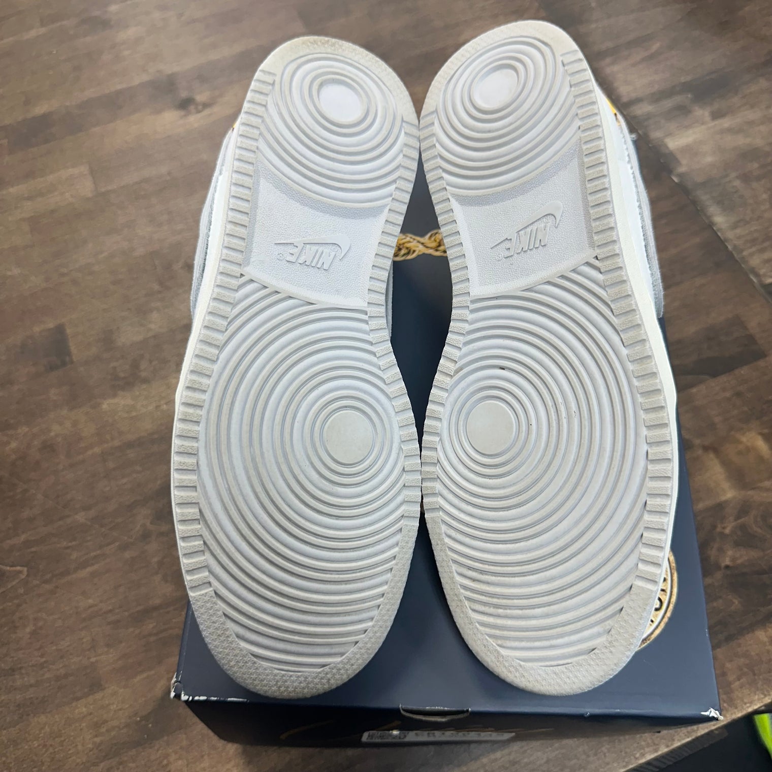 Union White Canvas AJKO Low SP (USED)