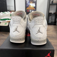 White Oreo Jordan 4 (GS) (USED)