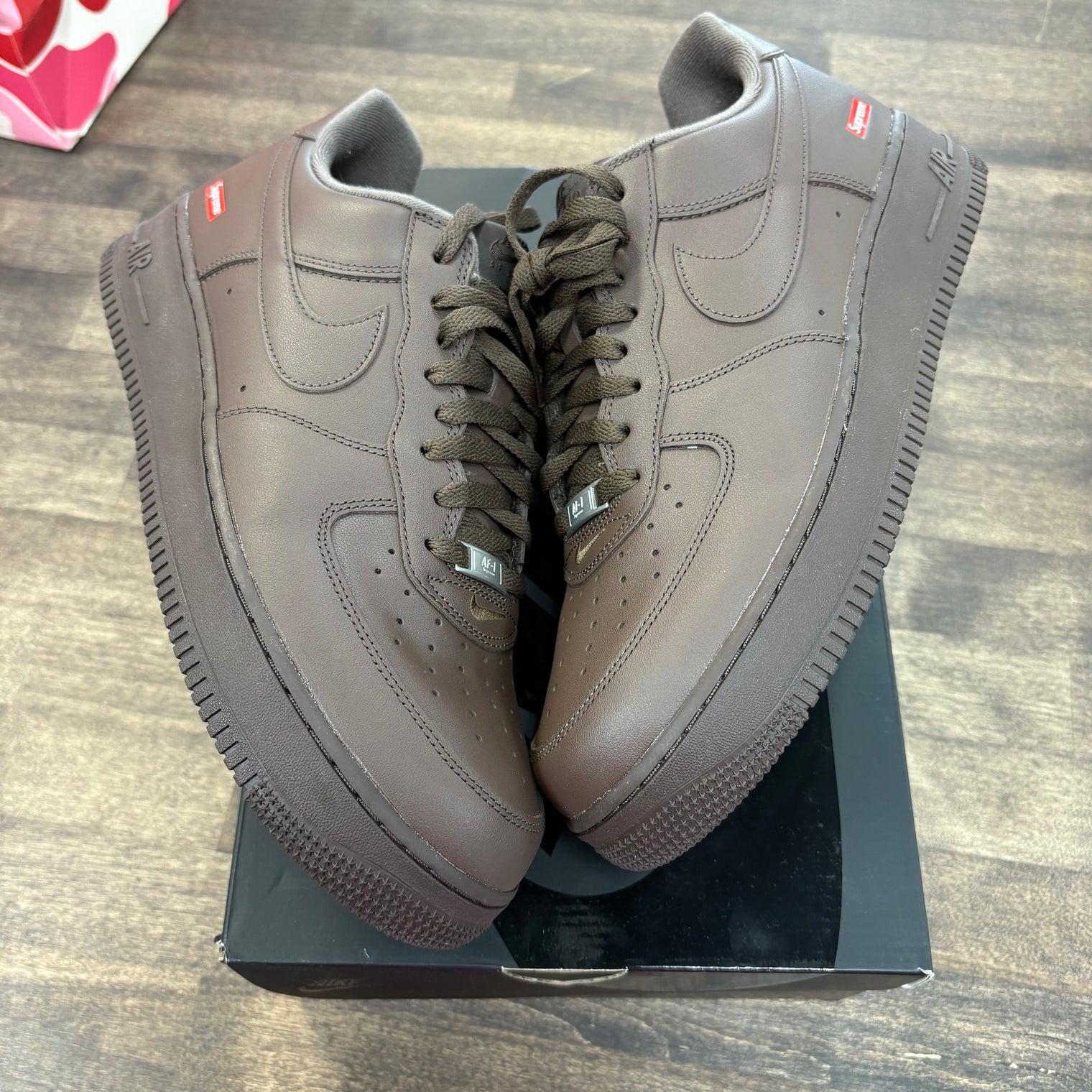 Supreme Baroque Brown Air Force 1 (Lightly Worn)