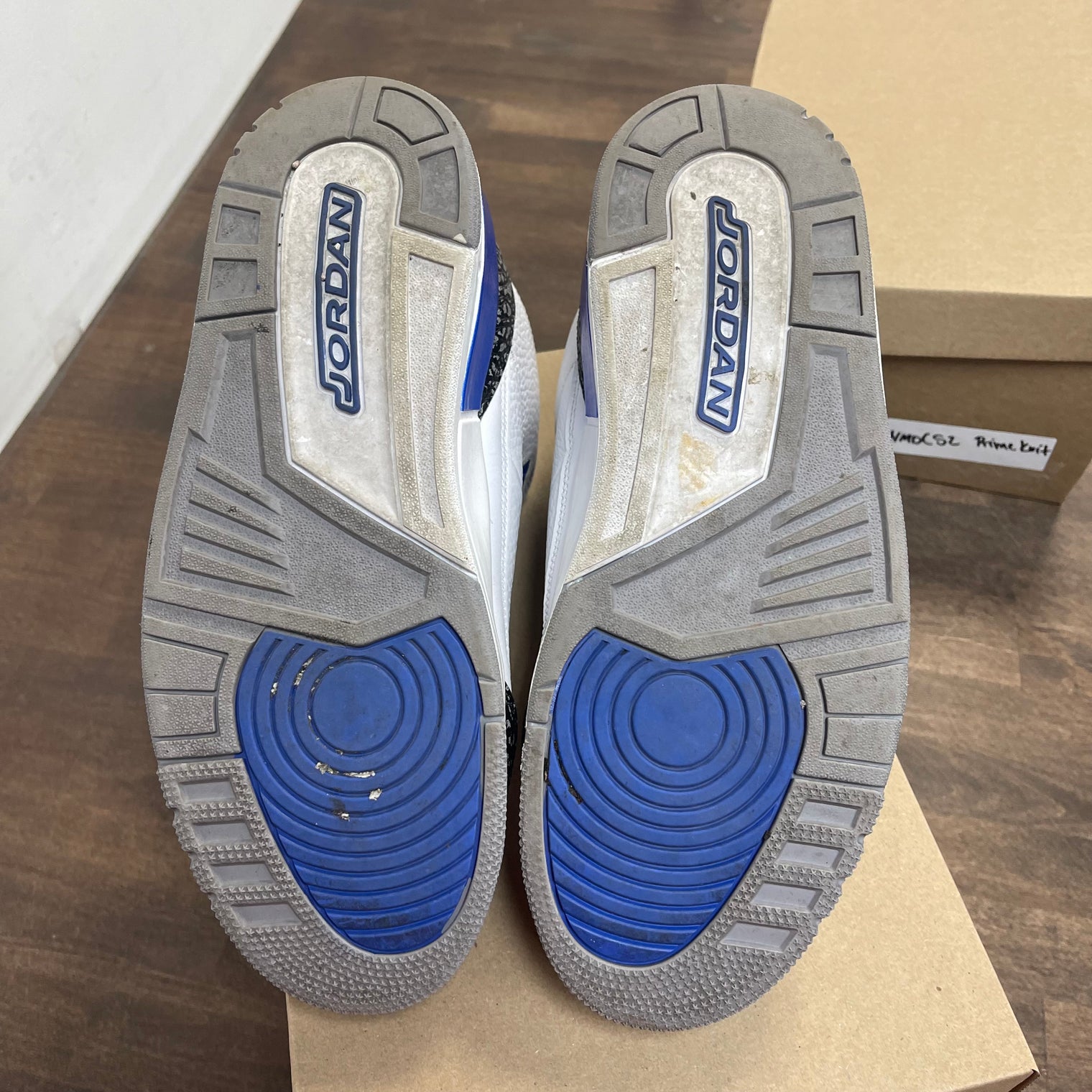 Racer Blue Jordan 3 Retro (USED, No Box)