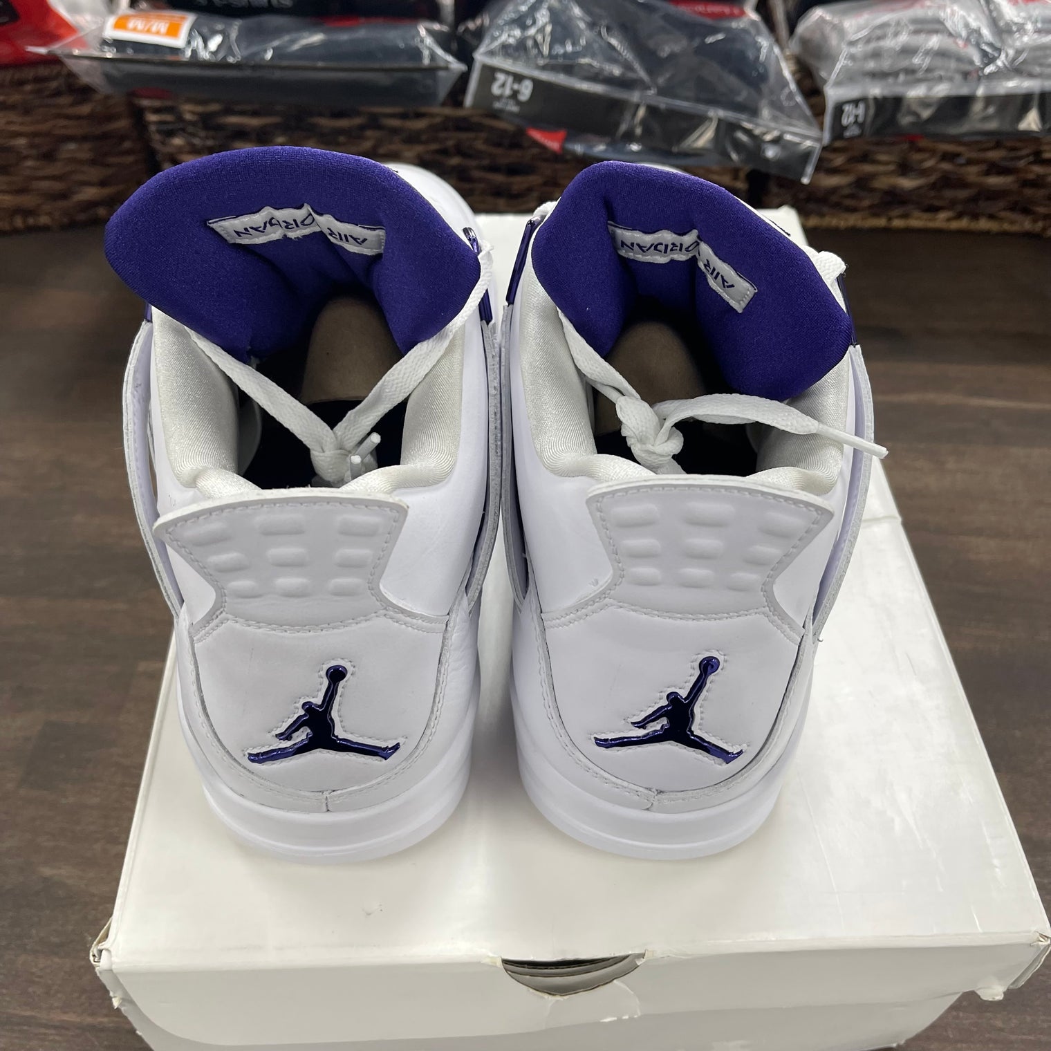 Metallic Purple Jordan 4 Retro (USED)