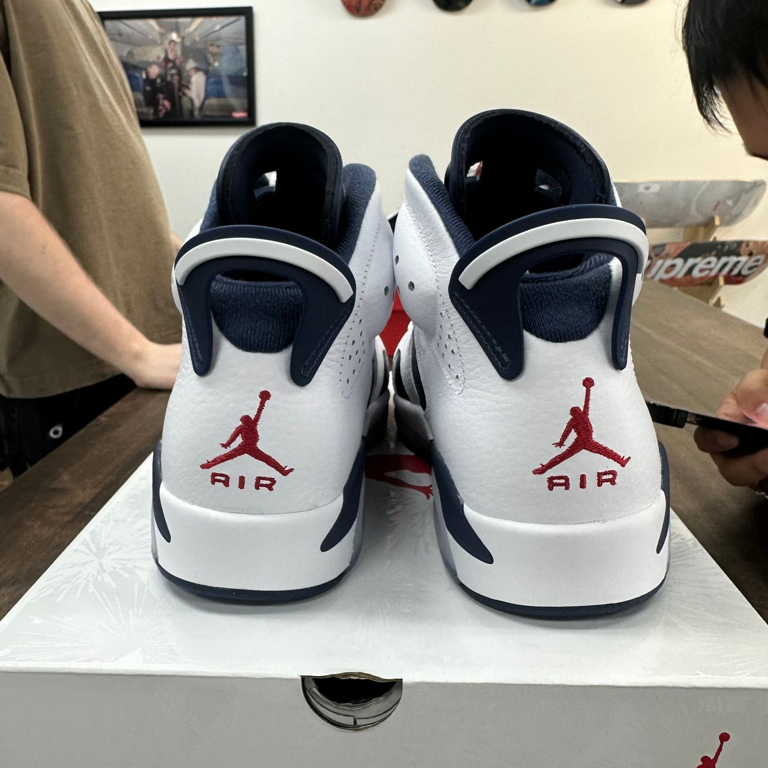 Olympic Jordan 6 (USED)