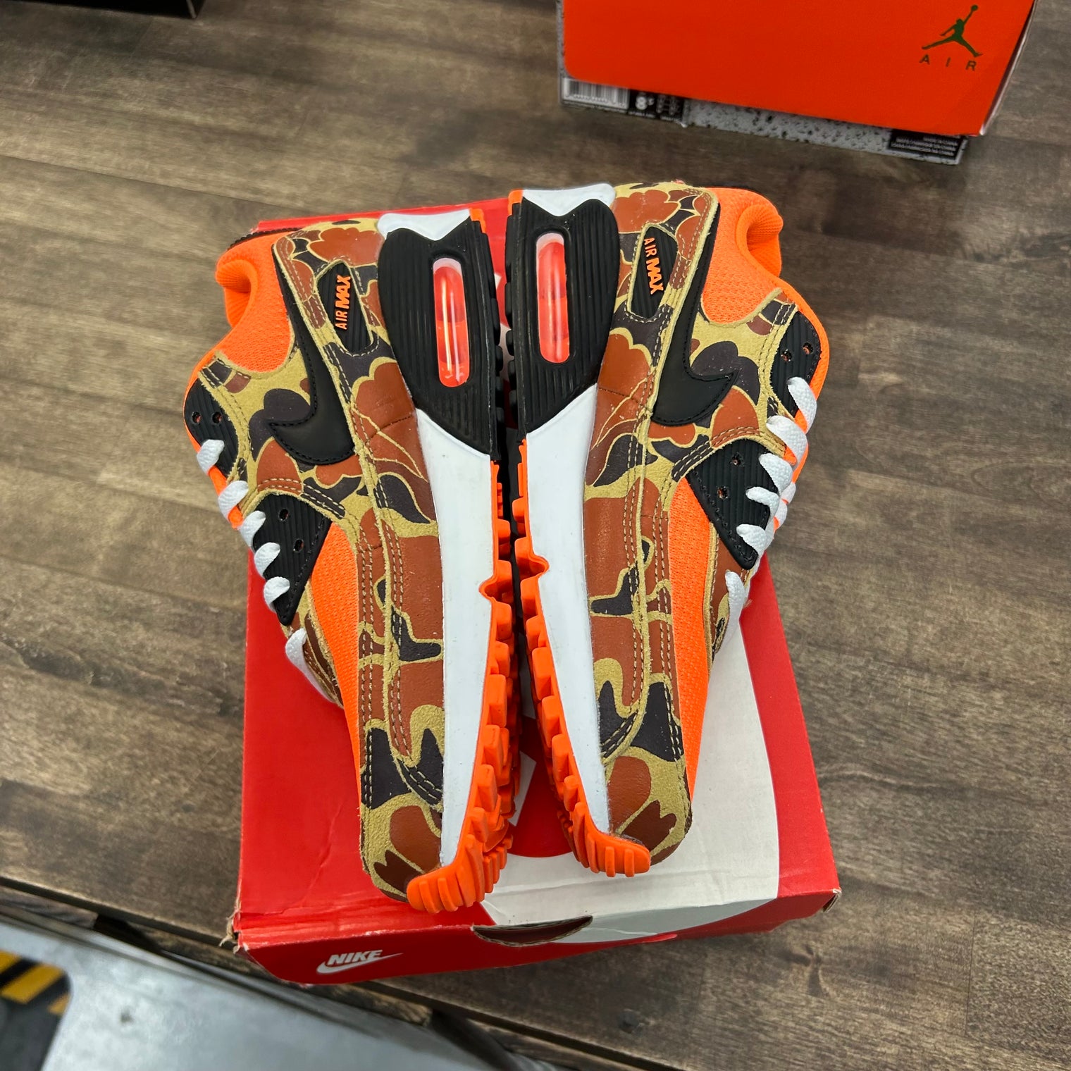 Duck Camo Orange Nike Air Max 90 (USED)