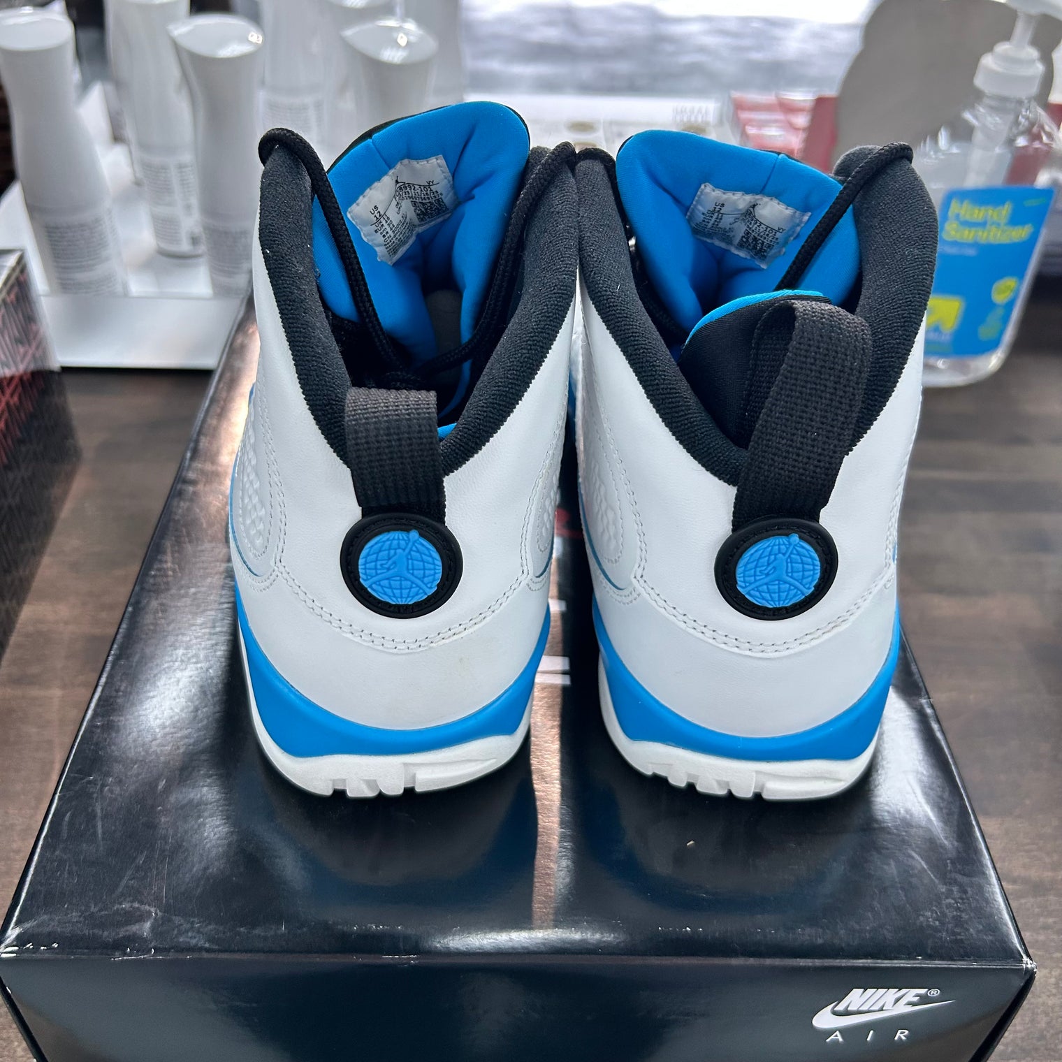 Powder Blue Jordan 9 (USED)