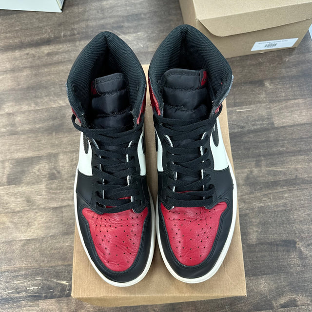Bred Toe Jordan 1 High (USED, No Box)
