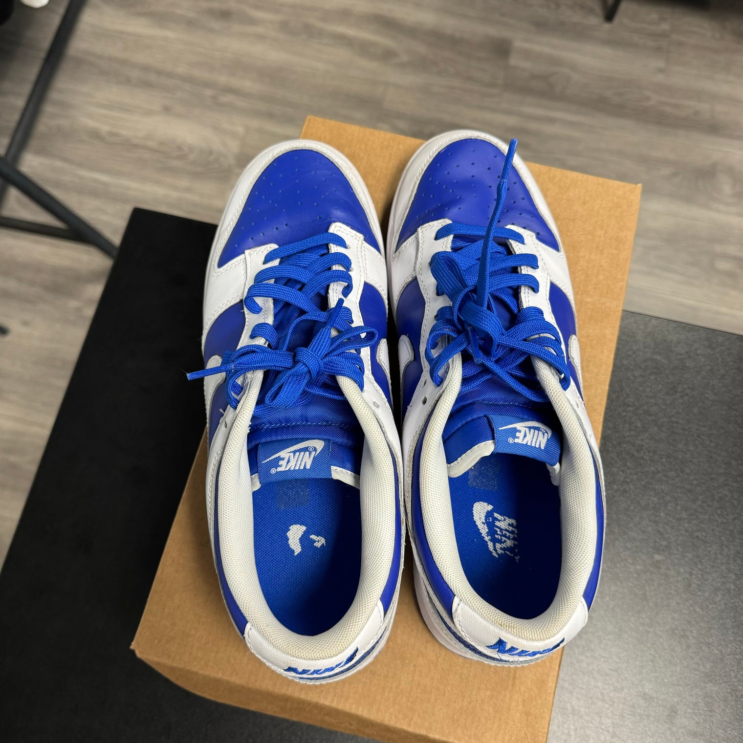 Racer Blue Dunk Low (USED, no box)