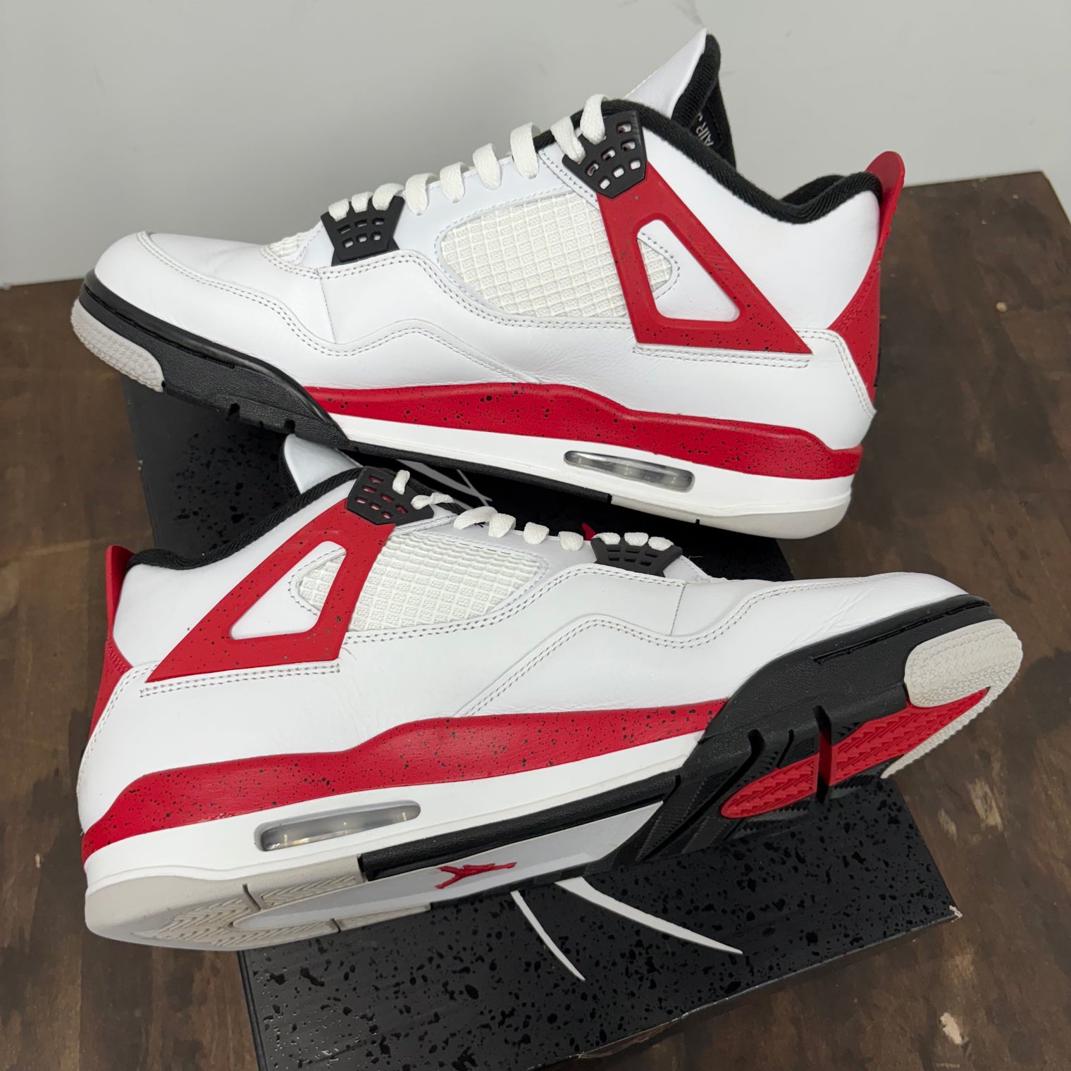 Red Cement Jordan 4 (USED)