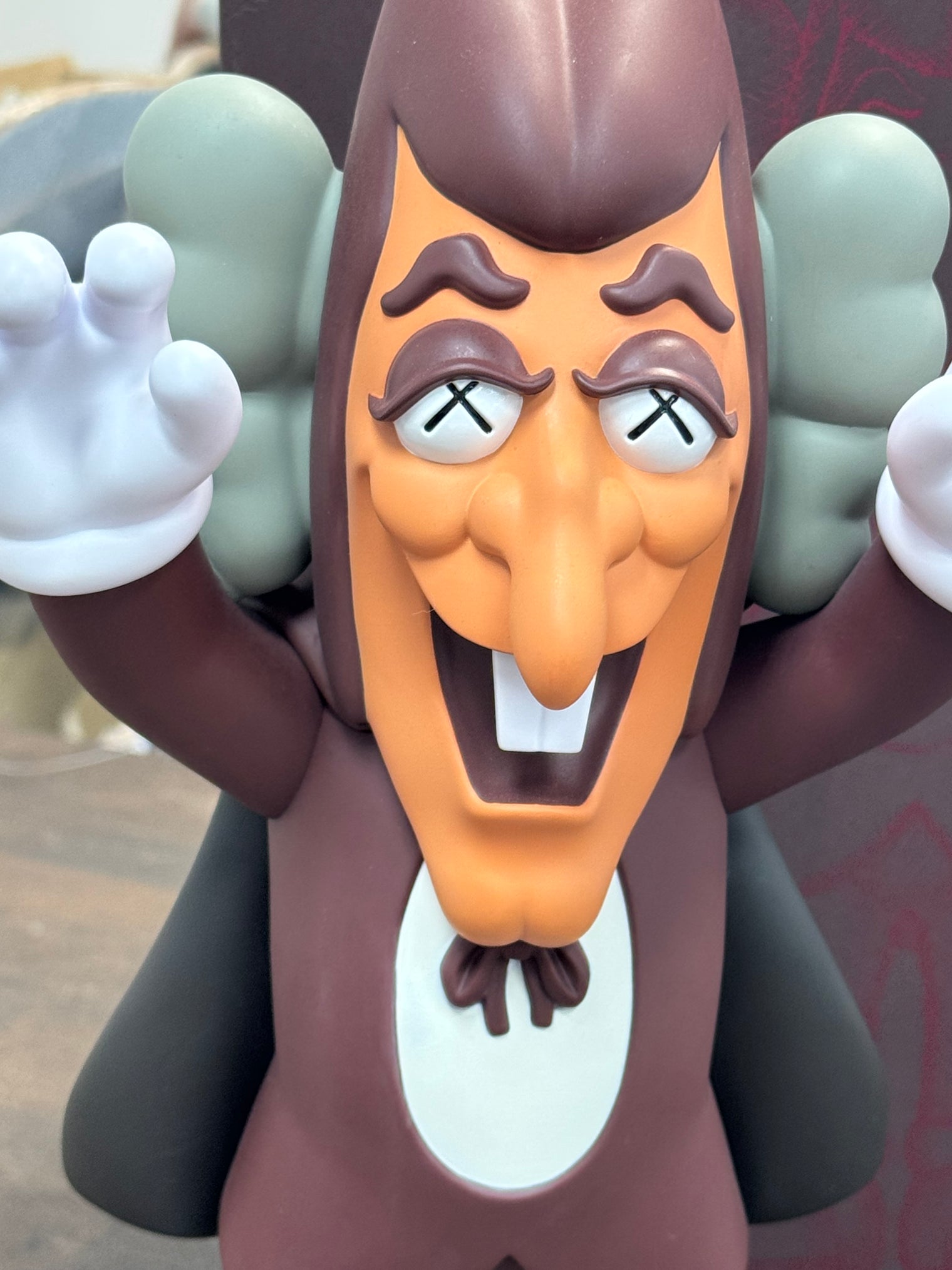 Count Chocula Kaws Vinyl Figure (Displayed)