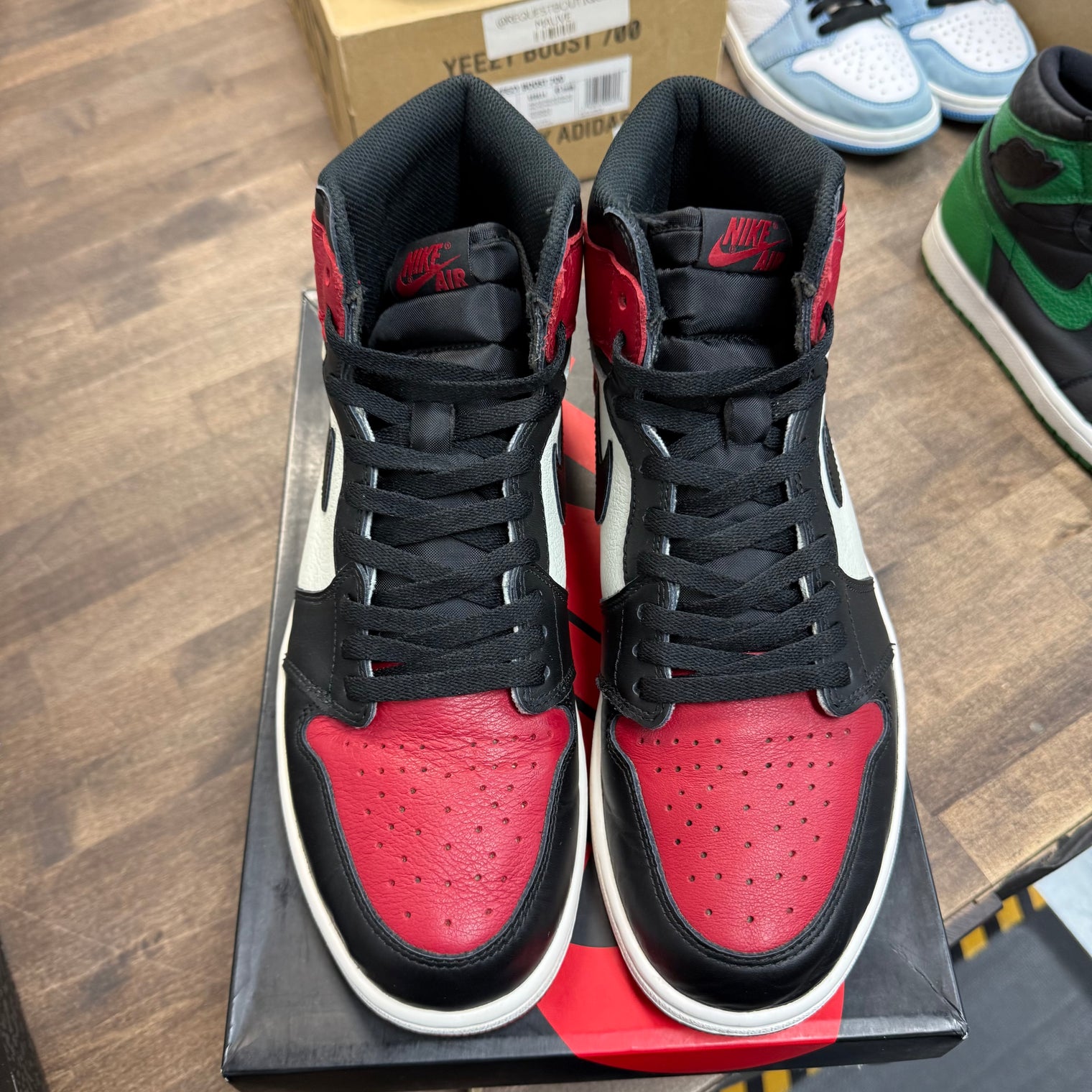 Bred Toe Jordan 1 High Retro (USED)