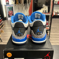 Sport Blue Jordan 3 (USED)