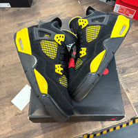 (GS) Yellow Thunder Jordan 4 (USED, Replacement Box)
