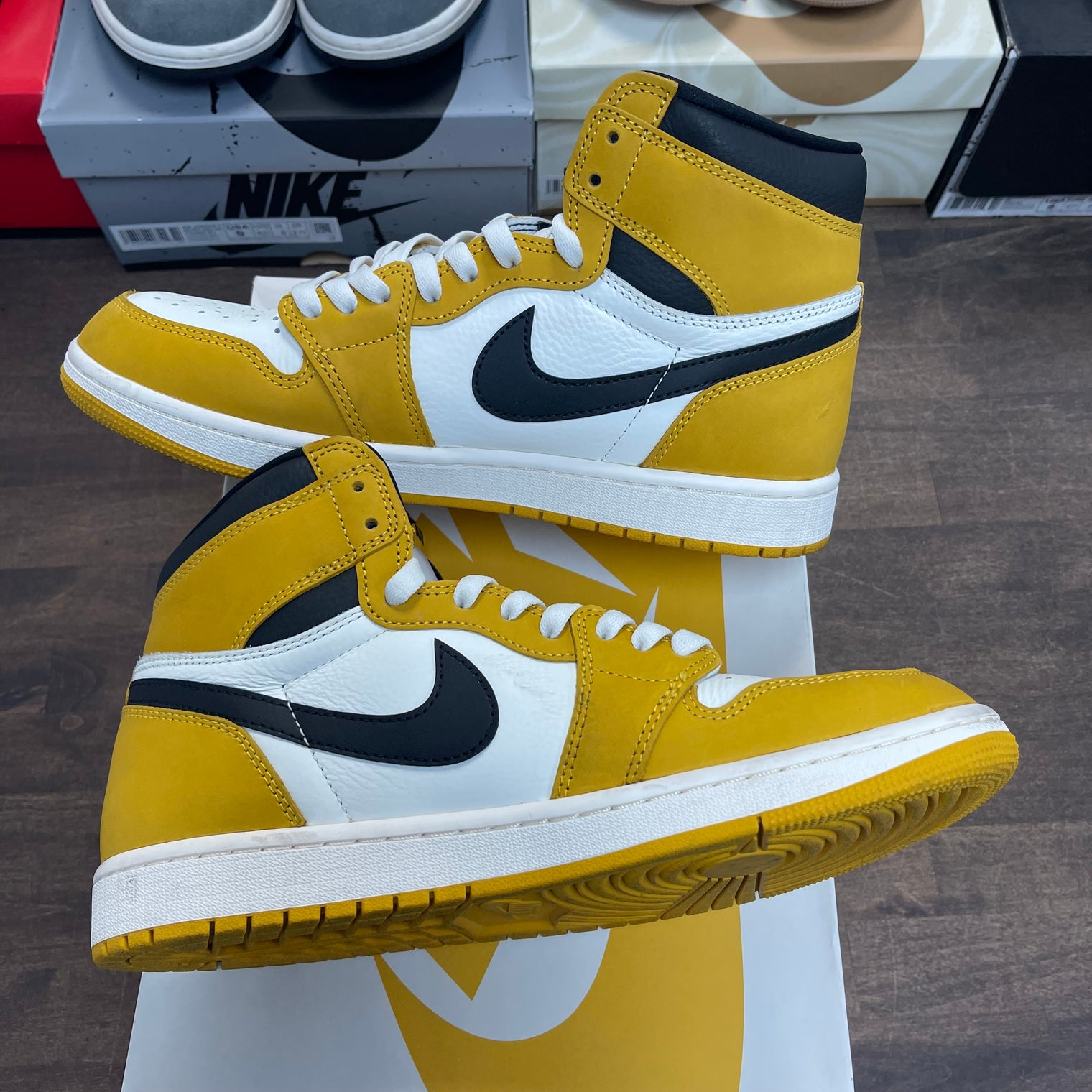 Ochre Jordan 1 High (USED)