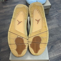 Wheat Pinnacle Jordan 4 Retro (USED,NO BOX)