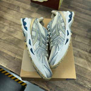 ASICS Cream Pure Silver Champagne Asics Gel-Kayano 14 (USED) Size 11 (Pre-Owned) - Image 1