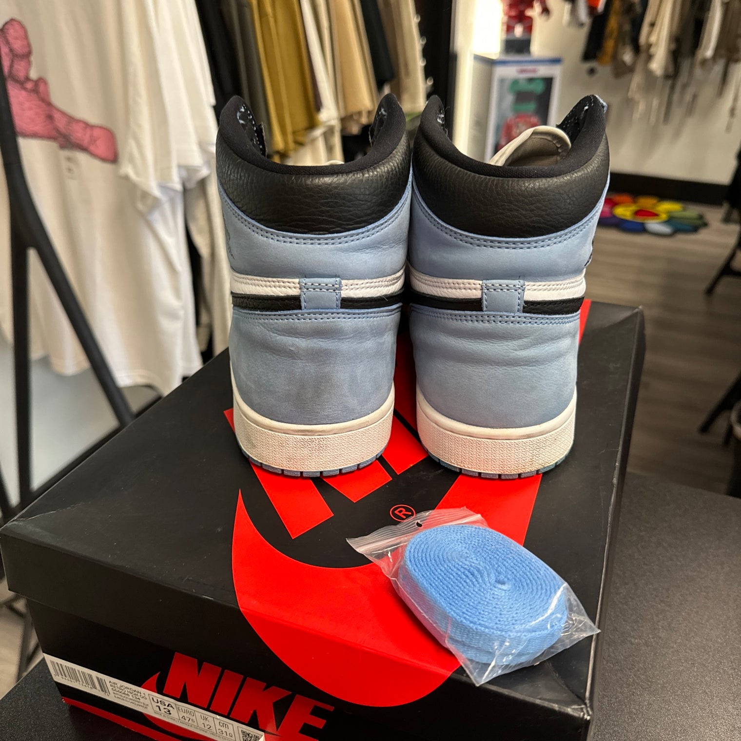 University Blue Jordan 1 High (USED)