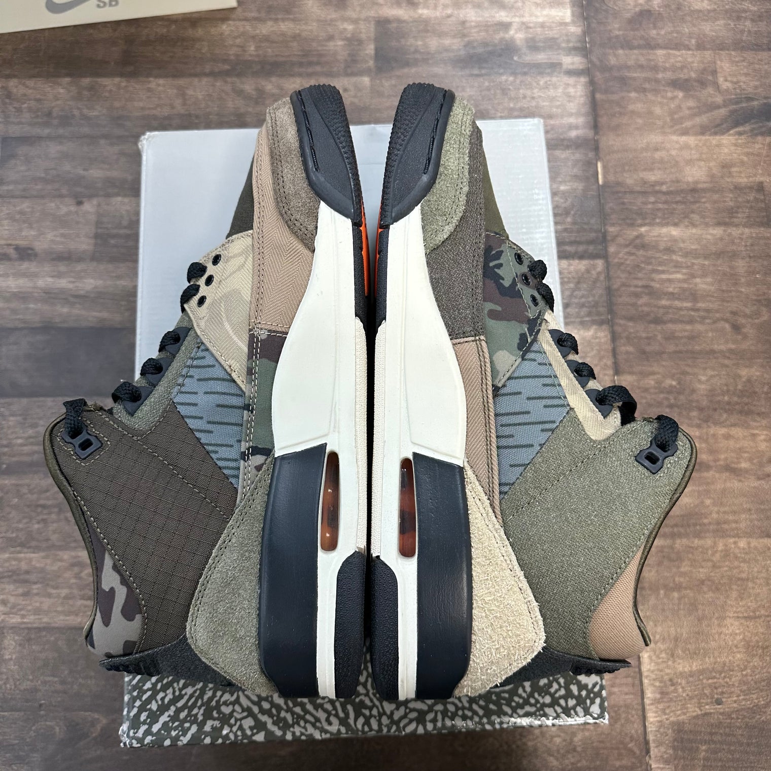 Patchwork Jordan 3 Retro (USED, Replacement Box)