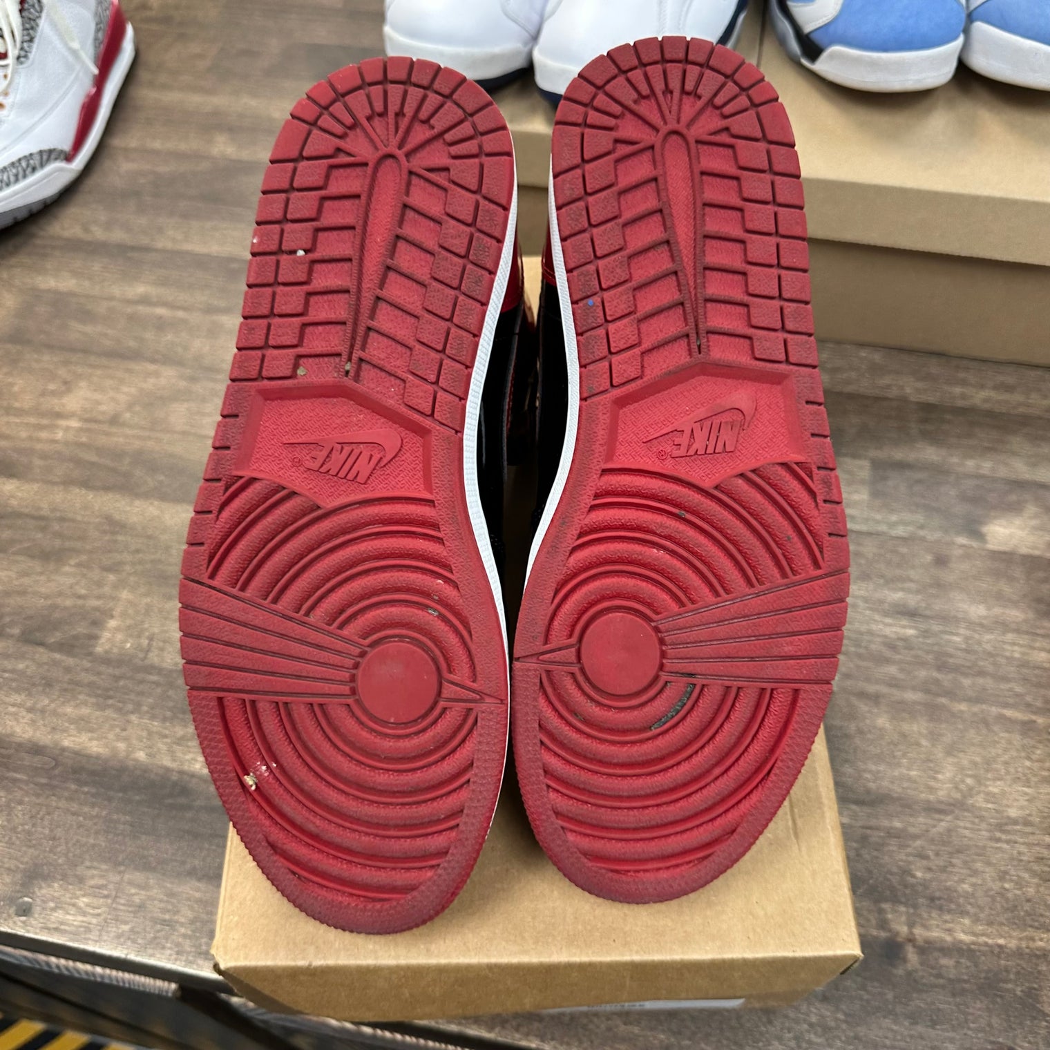 Patent Bred Jordan 1 High (USED,No Box)